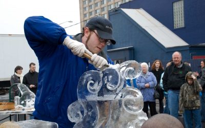 STL TV LIVE- Delmar Loop Snow Ball & Ice Carnival
