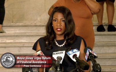 St. Louis Mayor Tishaura O. Jones Urges Return of $5 million in Financial Assistance